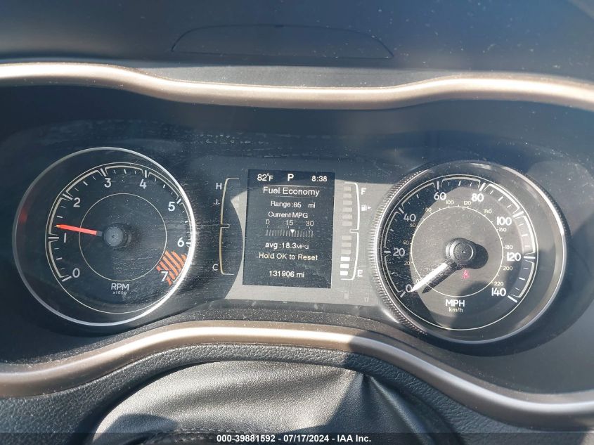 2014 Jeep Cherokee Latitude VIN: 1C4PJLCBXEW249470 Lot: 39881592