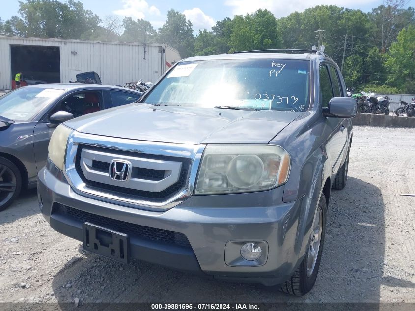 2009 Honda Pilot Ex-L VIN: 5FNYF48539B037373 Lot: 39881595