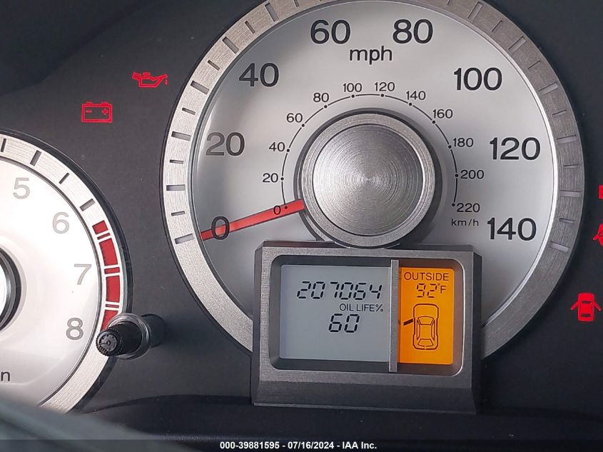 2009 Honda Pilot Ex-L VIN: 5FNYF48539B037373 Lot: 39881595