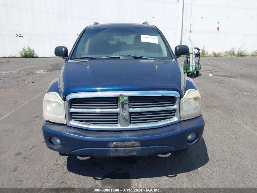 2005 Dodge Durango Slt VIN: 1D4HB48N05F595573 Lot: 39881600