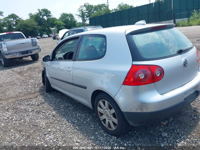 2007 Volkswagen Rabbit 2-Door VIN: WVWBS71KX7W070866 Lot: 39881601