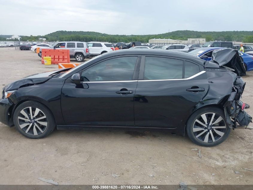 2021 Nissan Sentra Sv Xtronic Cvt VIN: 3N1AB8CV4MY313782 Lot: 39881620