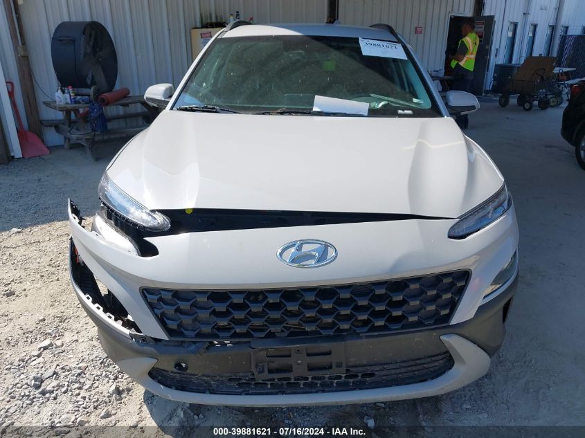 2023 Hyundai Kona Sel VIN: KM8K62AB0PU022887 Lot: 39881621