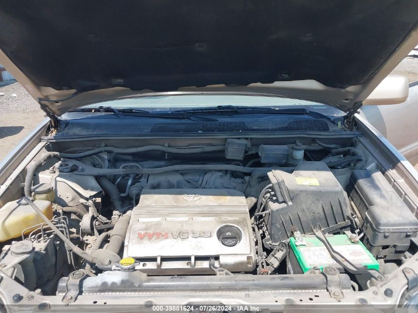 2006 Toyota Highlander Limited V6 VIN: JTEEP21AX60164431 Lot: 39881624