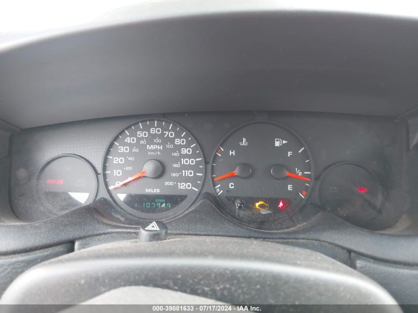 2005 Dodge Neon Se VIN: 1B3ES26C95D109507 Lot: 39881633