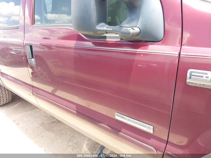 2006 Ford F-250 Lariat/Xl/Xlt VIN: 1FTSW21PX6EB31544 Lot: 39881650