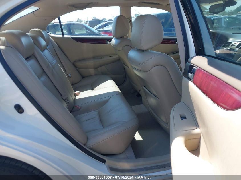 2003 Lexus Es 300 VIN: JTHBF30G230131438 Lot: 39881657