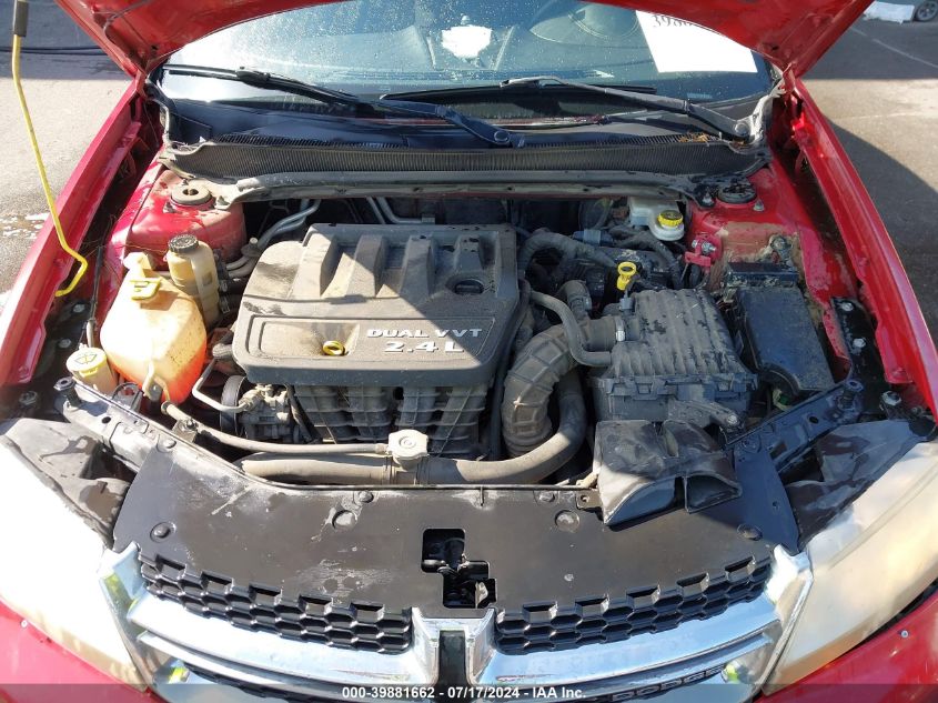 2012 Dodge Avenger Sxt VIN: 1C3CDZCB0CN167490 Lot: 39881662