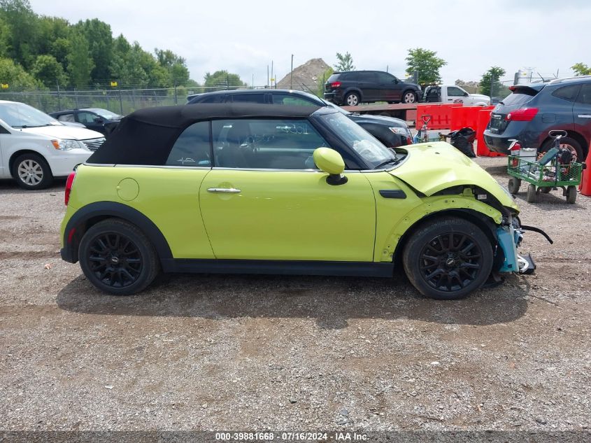 2022 Mini Convertible Cooper VIN: WMW23DL00N3N45038 Lot: 39881668