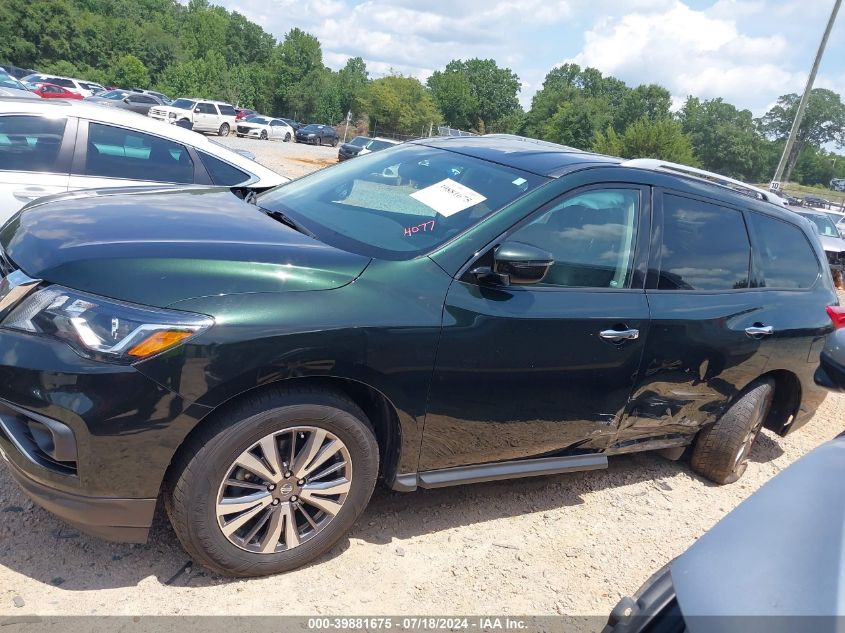 2019 Nissan Pathfinder Sv VIN: 5N1DR2MM5KC593576 Lot: 39881675