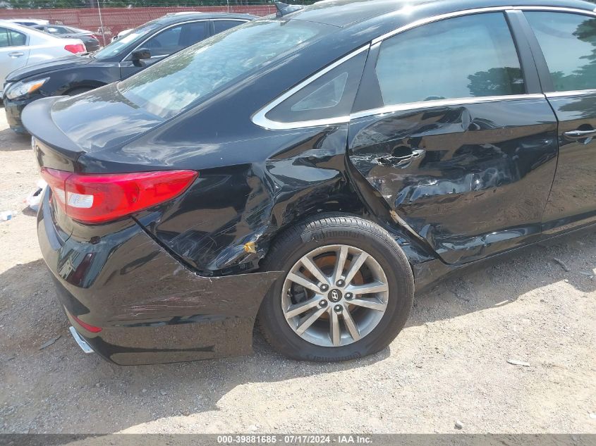 2015 Hyundai Sonata Se VIN: 5NPE24AF3FH158578 Lot: 39881685