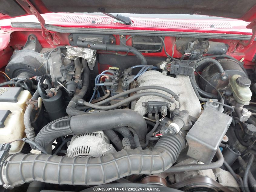 2000 Ford Ranger Super Cab VIN: 1FTYR14V1YTA54325 Lot: 39881714