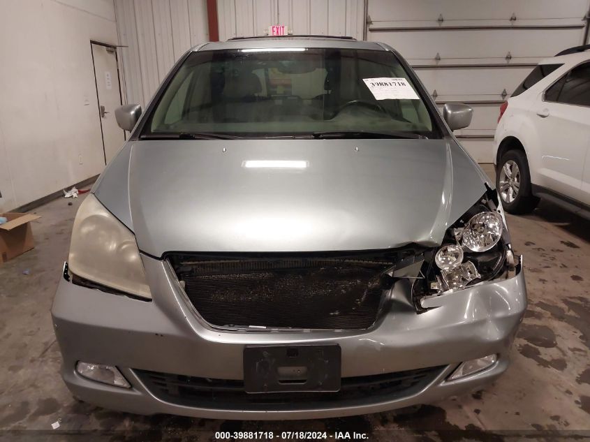 2006 Honda Odyssey Touring VIN: 5FNRL38846B106312 Lot: 39881718