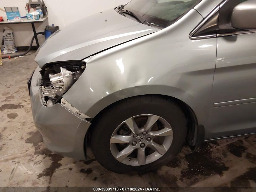 2006 Honda Odyssey Touring VIN: 5FNRL38846B106312 Lot: 39881718