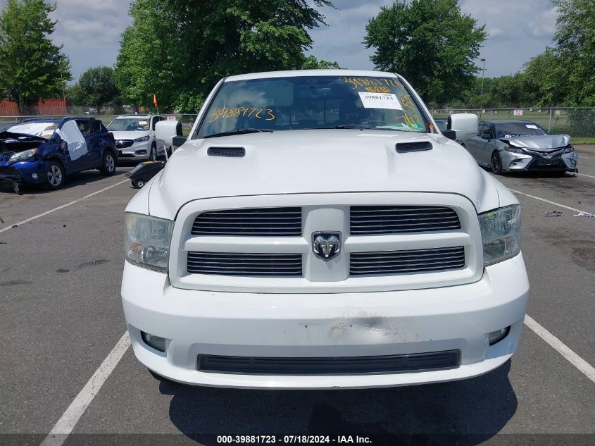2012 Ram 1500 Sport VIN: 1C6RD7MTXCS112250 Lot: 39881723