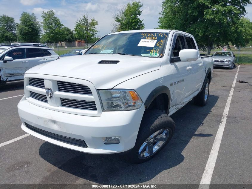 2012 Ram 1500 Sport VIN: 1C6RD7MTXCS112250 Lot: 39881723