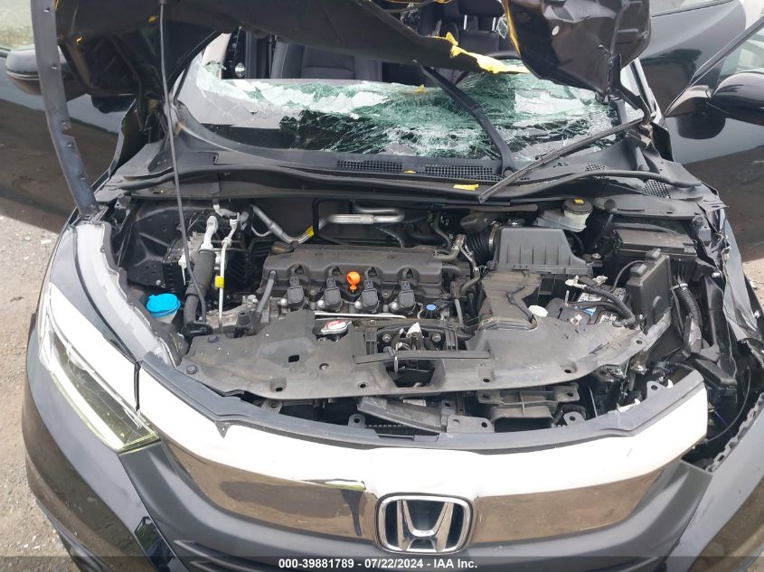 2019 Honda Hr-V Ex-L VIN: 3CZRU5H72KM709517 Lot: 39881789