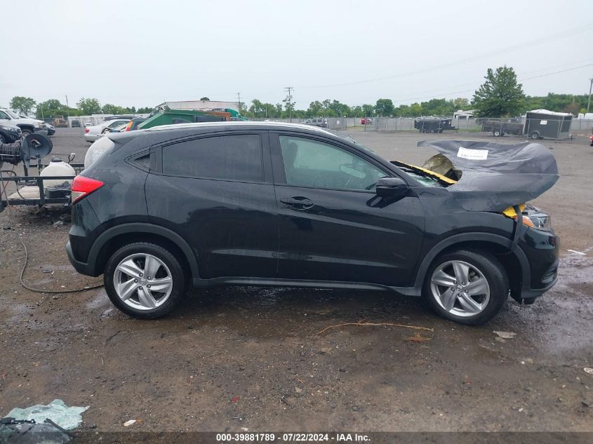 2019 Honda Hr-V Ex-L VIN: 3CZRU5H72KM709517 Lot: 39881789
