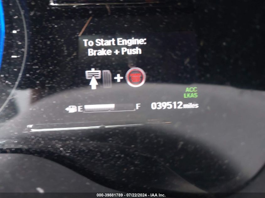 2019 Honda Hr-V Ex-L VIN: 3CZRU5H72KM709517 Lot: 39881789