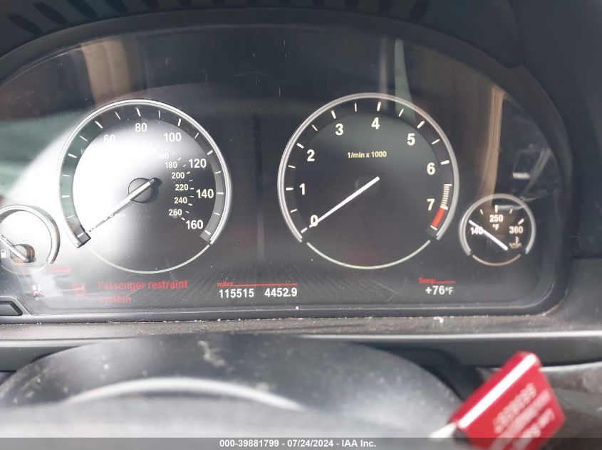 2015 BMW 528I xDrive VIN: WBA5A7C59FD622212 Lot: 39881799