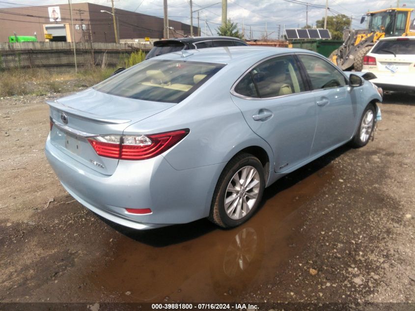 JTHBW1GG5D2009088 | 2013 LEXUS ES 300H