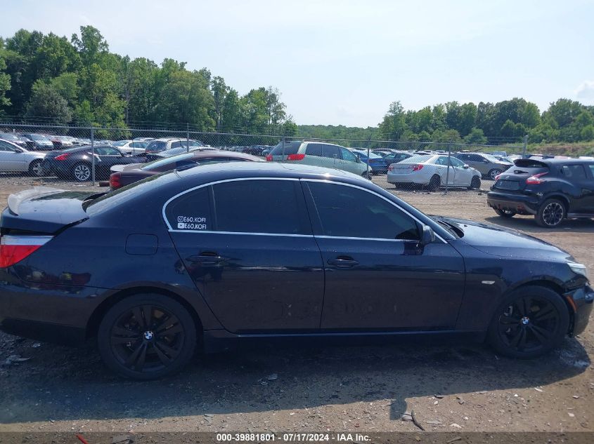 2009 BMW 528I VIN: WBANU53539C123282 Lot: 39881801