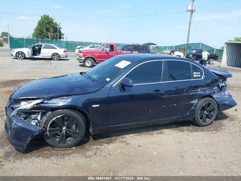 2009 BMW 528I VIN: WBANU53539C123282 Lot: 39881801