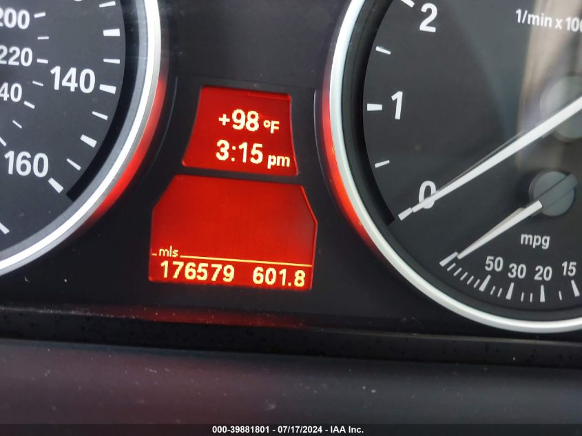 2009 BMW 528I VIN: WBANU53539C123282 Lot: 39881801