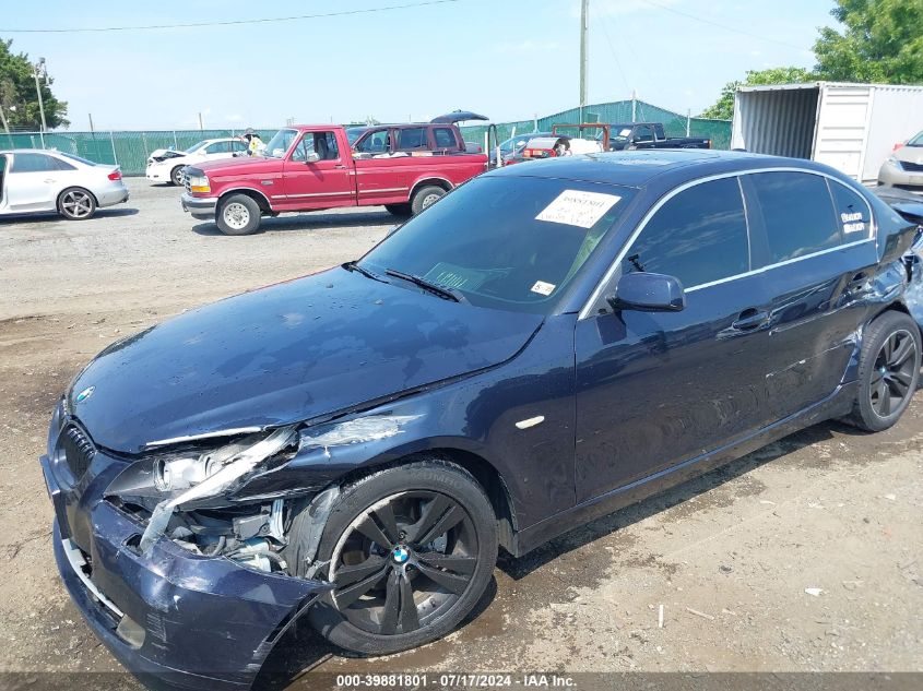 2009 BMW 528I VIN: WBANU53539C123282 Lot: 39881801