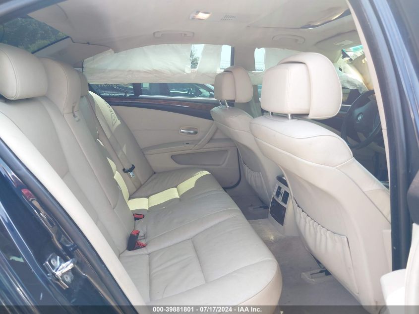 2009 BMW 528I VIN: WBANU53539C123282 Lot: 39881801