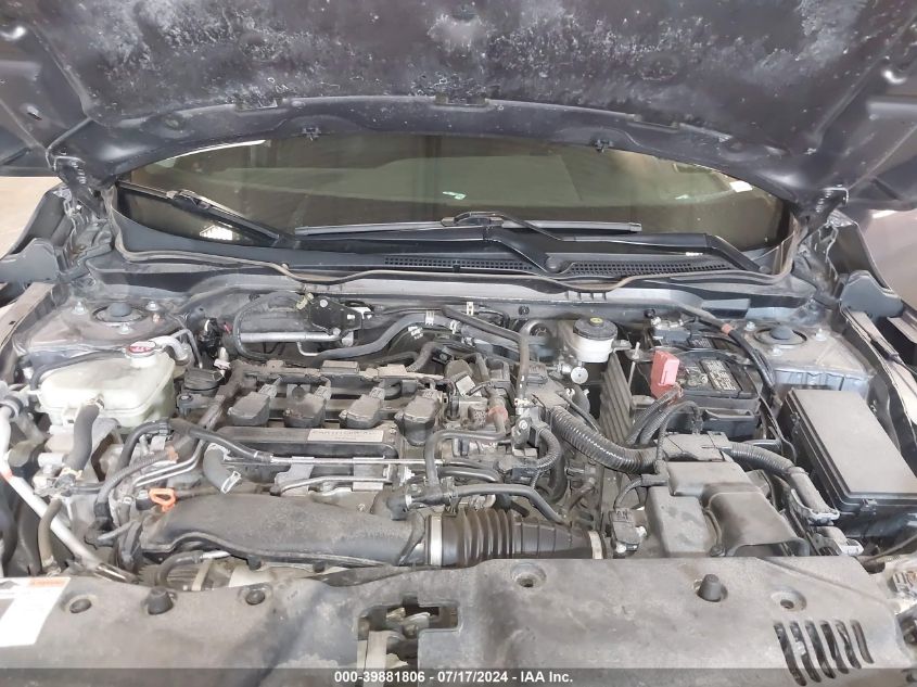 2019 Honda Civic Ex VIN: 19XFC1F37KE011564 Lot: 39881806