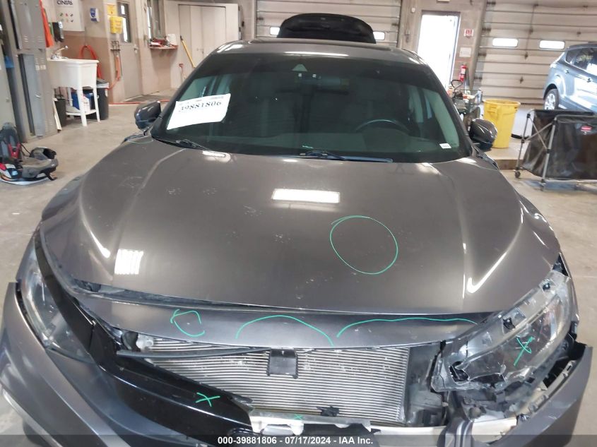 2019 Honda Civic Ex VIN: 19XFC1F37KE011564 Lot: 39881806