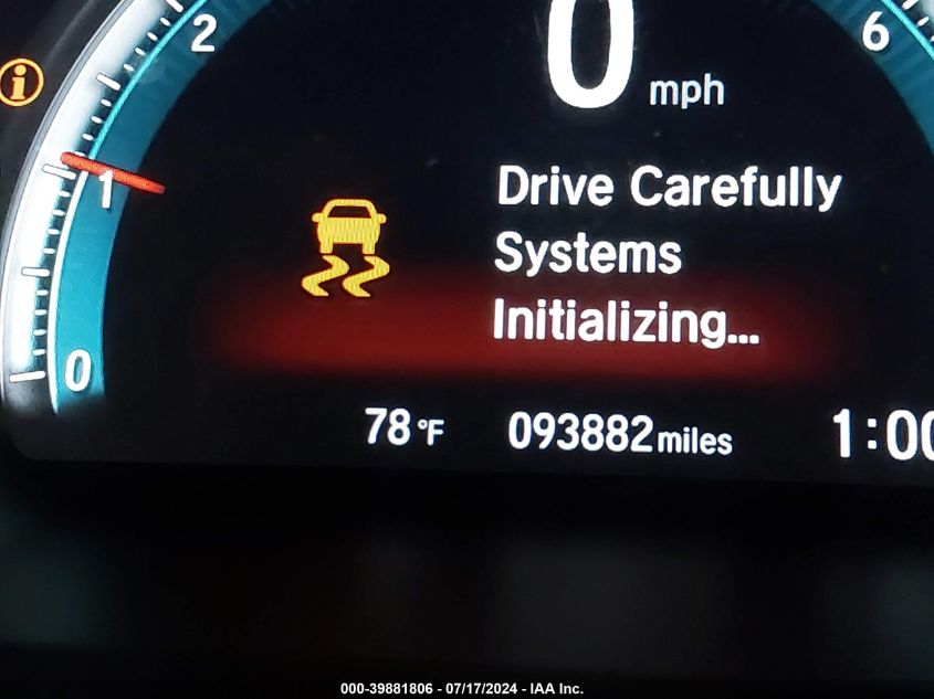 2019 Honda Civic Ex VIN: 19XFC1F37KE011564 Lot: 39881806