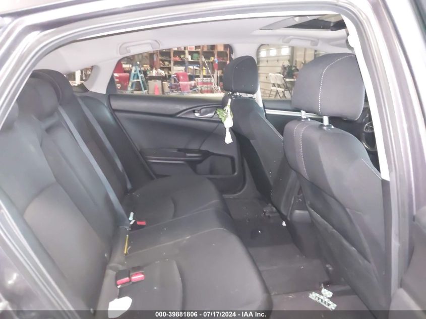 2019 Honda Civic Ex VIN: 19XFC1F37KE011564 Lot: 39881806