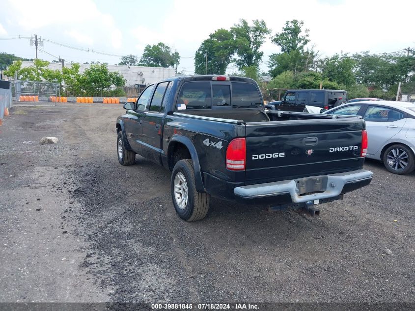 2004 Dodge Dakota Sport/Sxt VIN: 1D7HG38NX4S519931 Lot: 39881845