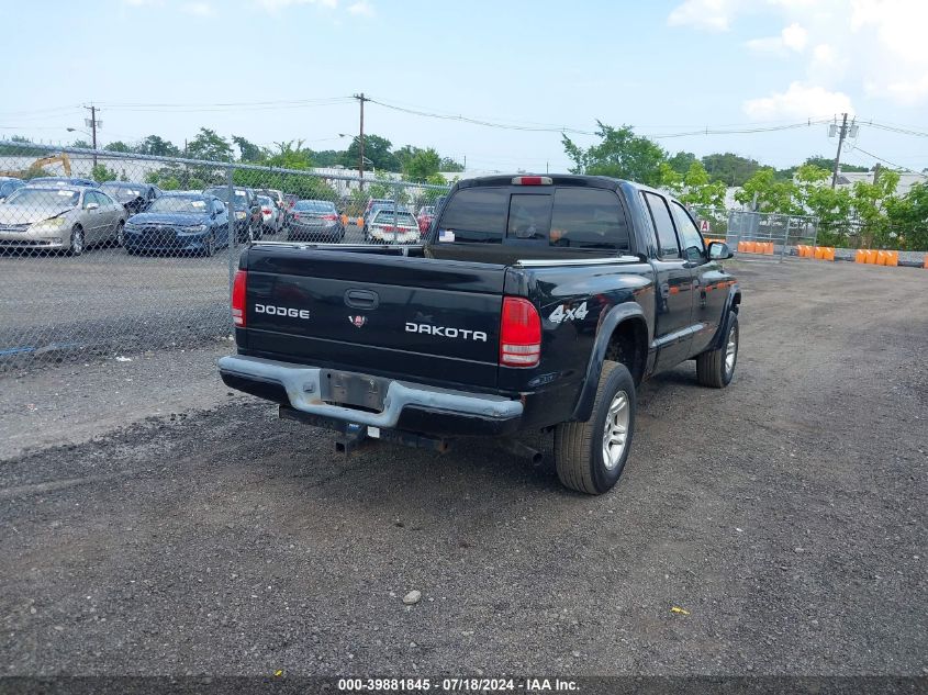 2004 Dodge Dakota Sport/Sxt VIN: 1D7HG38NX4S519931 Lot: 39881845