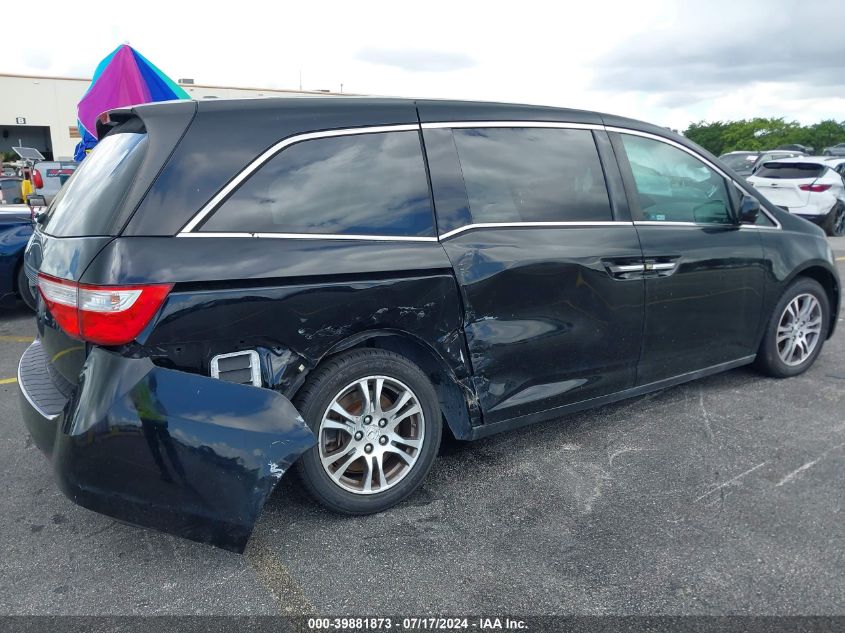 2011 Honda Odyssey Ex-L VIN: 5FNRL5H66BB063192 Lot: 39881873