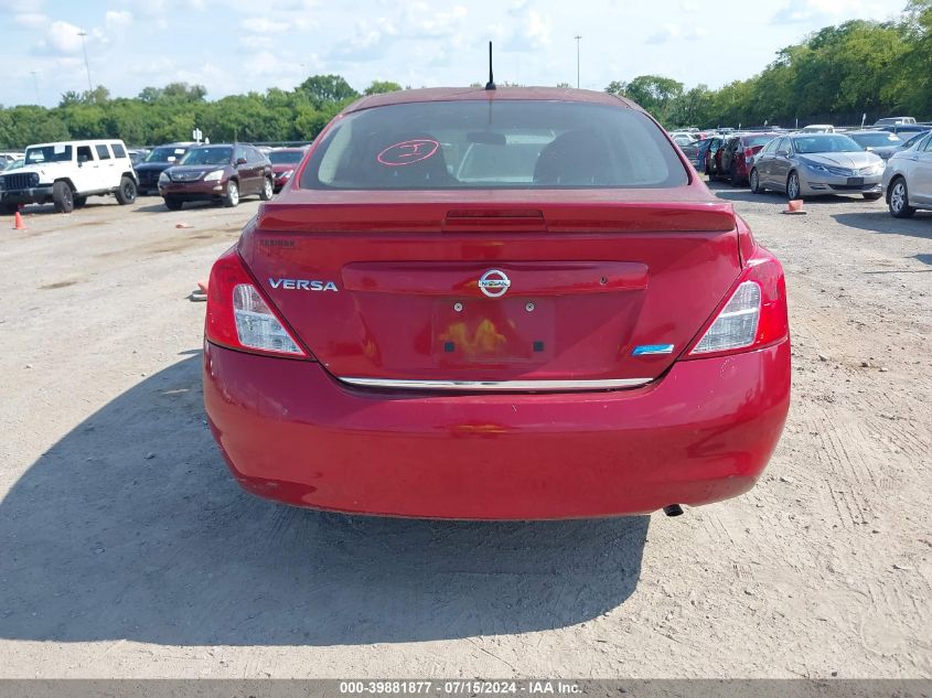 2014 Nissan Versa 1.6 S+ VIN: 3N1CN7AP9EL865338 Lot: 39881877