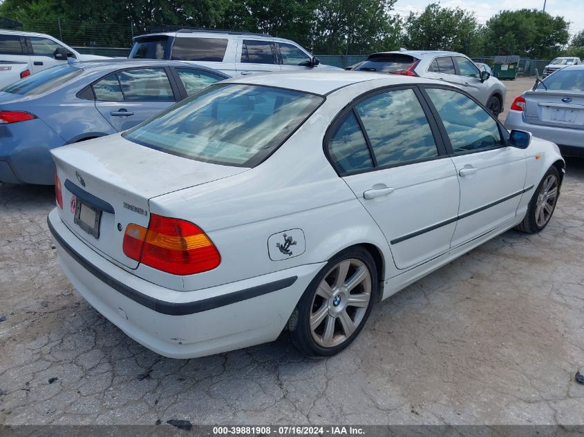 2003 BMW 325I VIN: WBAET37463NJ37925 Lot: 39881908