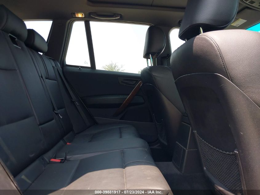 2004 BMW X3 3.0I VIN: WBXPA93414WC30055 Lot: 39881917