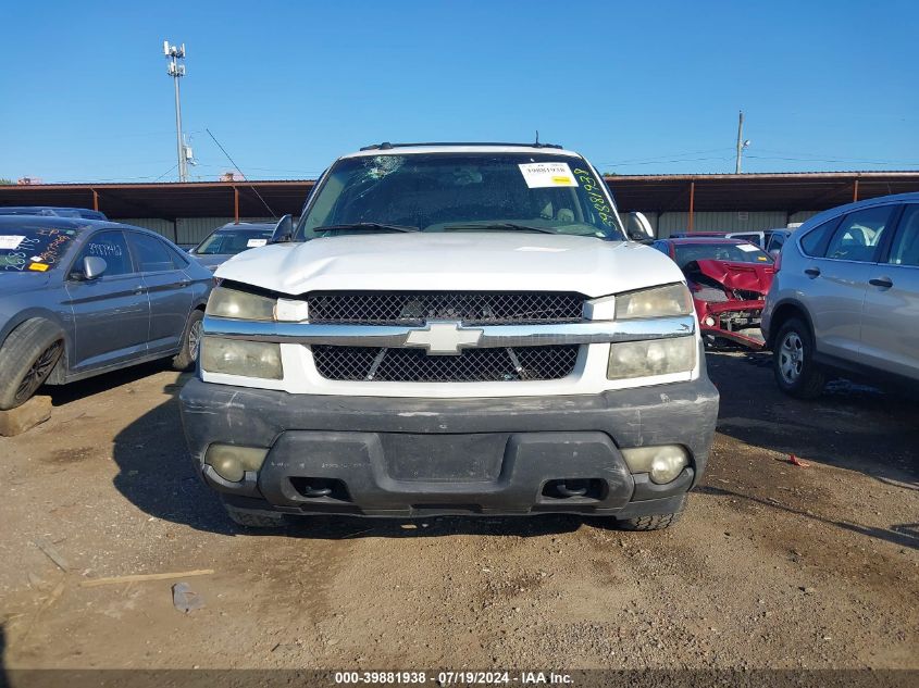 2005 Chevrolet Avalanche 1500 Z71 VIN: 3GNEK12Z25G276224 Lot: 39881938