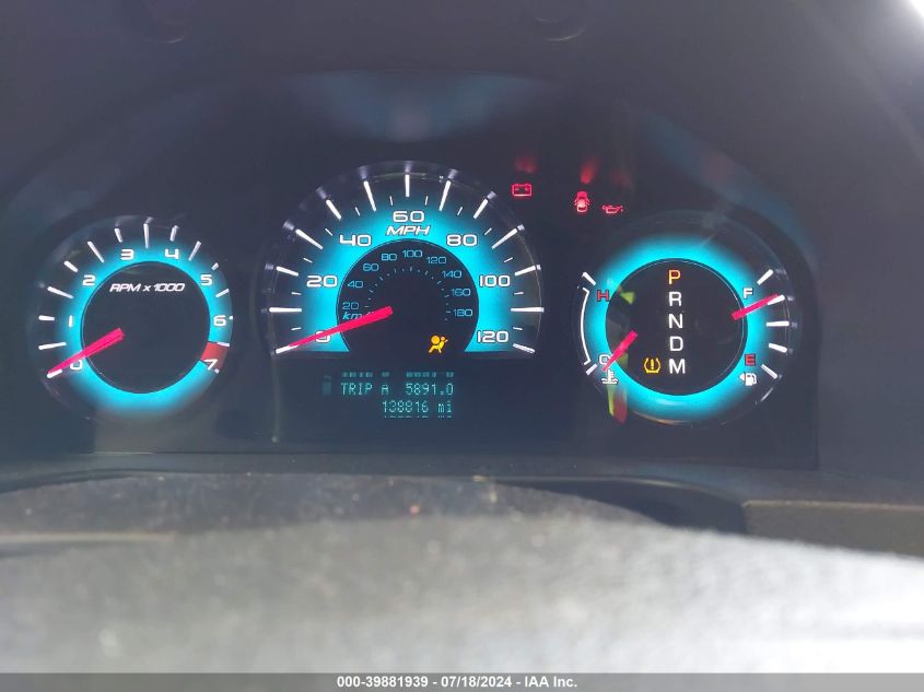 2012 Ford Fusion Sel VIN: 3FAHP0CG6CR421030 Lot: 39881939