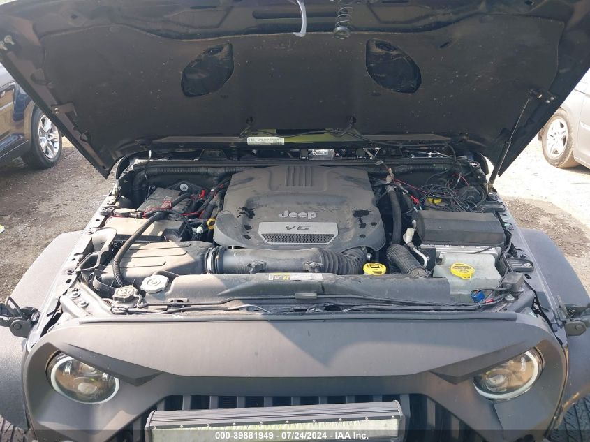 2016 Jeep Wrangler Unlimited 75Th Anniversary VIN: 1C4BJWEG4GL349119 Lot: 39881949