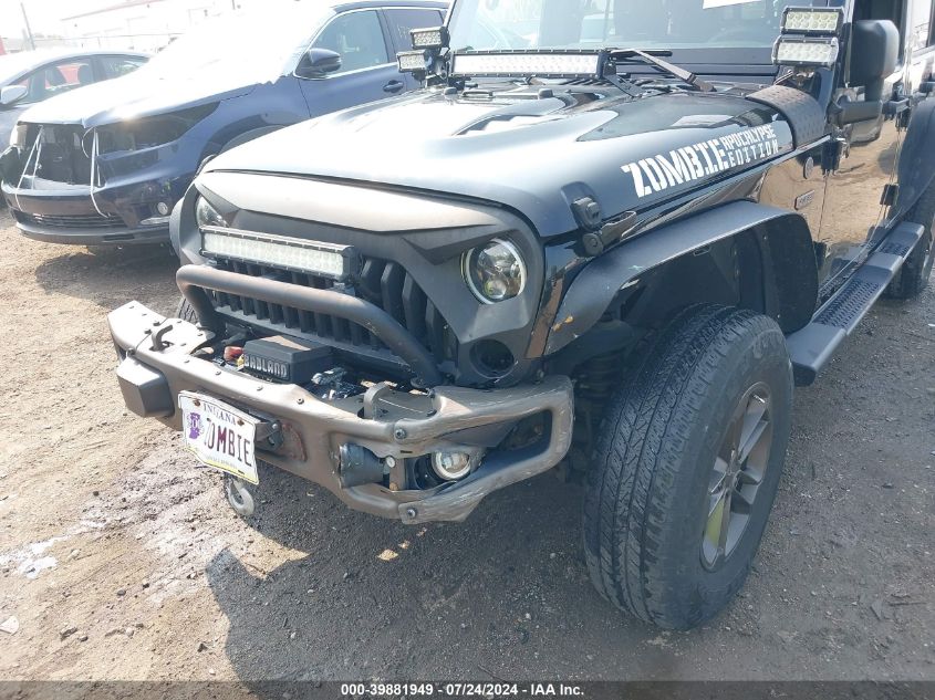 2016 Jeep Wrangler Unlimited 75Th Anniversary VIN: 1C4BJWEG4GL349119 Lot: 39881949