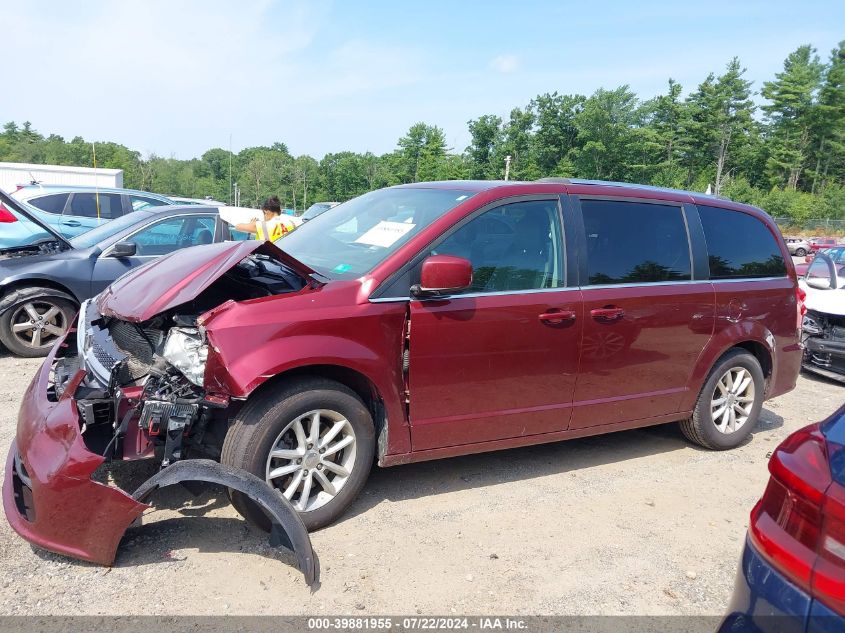 2018 Dodge Grand Caravan Sxt VIN: 2C4RDGCG7JR327757 Lot: 39881955