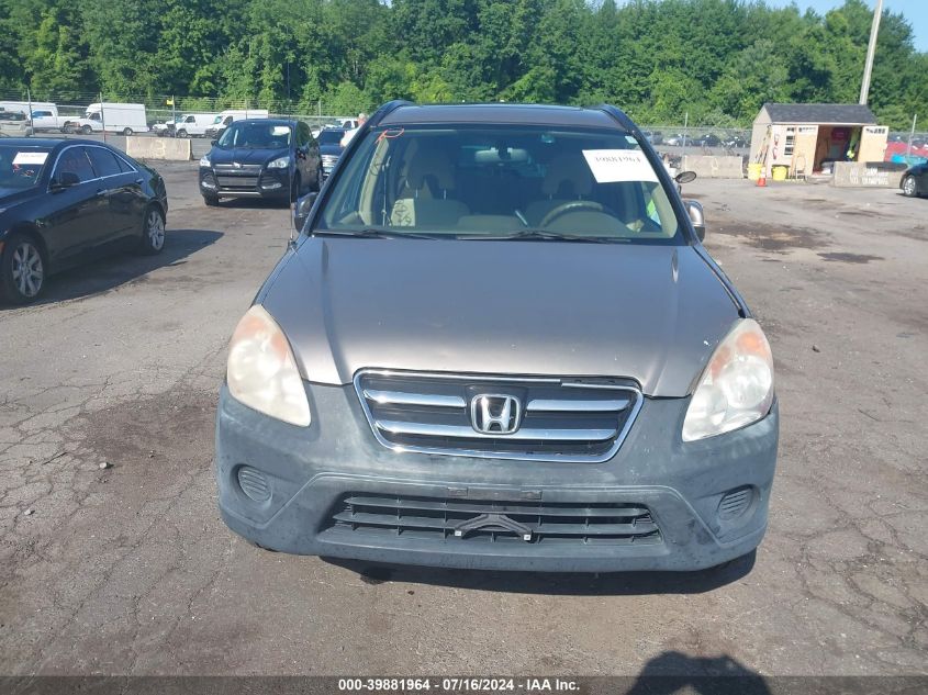 2005 Honda Cr-V Ex VIN: SHSRD78805U347781 Lot: 39881964