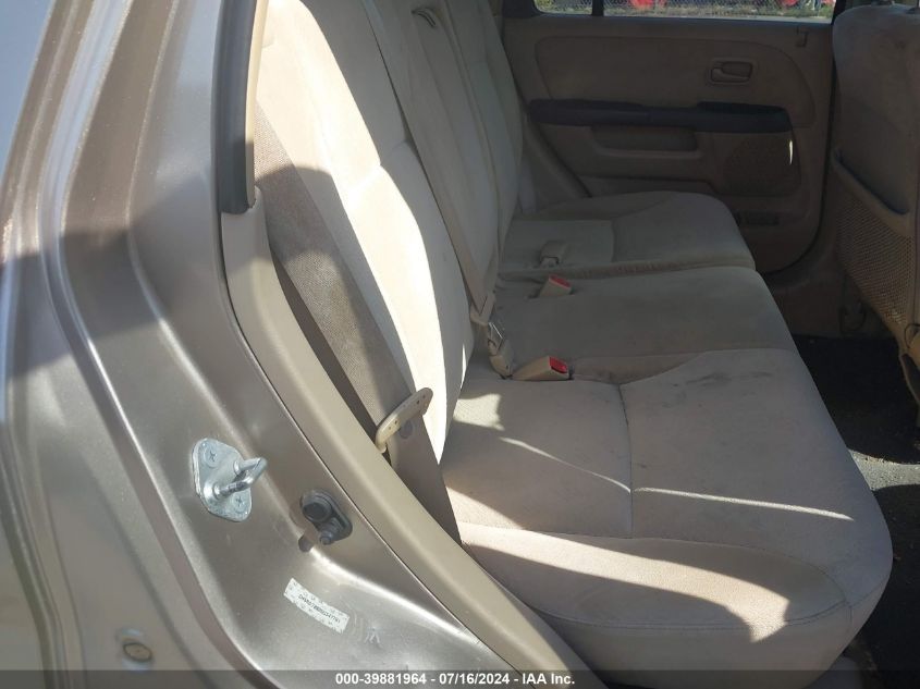 2005 Honda Cr-V Ex VIN: SHSRD78805U347781 Lot: 39881964