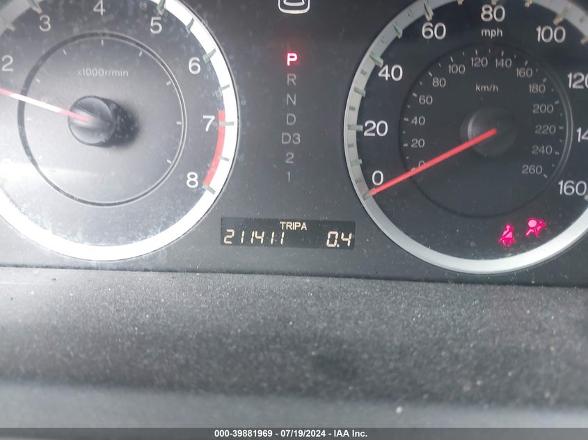 2010 Honda Accord Lx VIN: 1HGCP2F31AA187090 Lot: 39881969