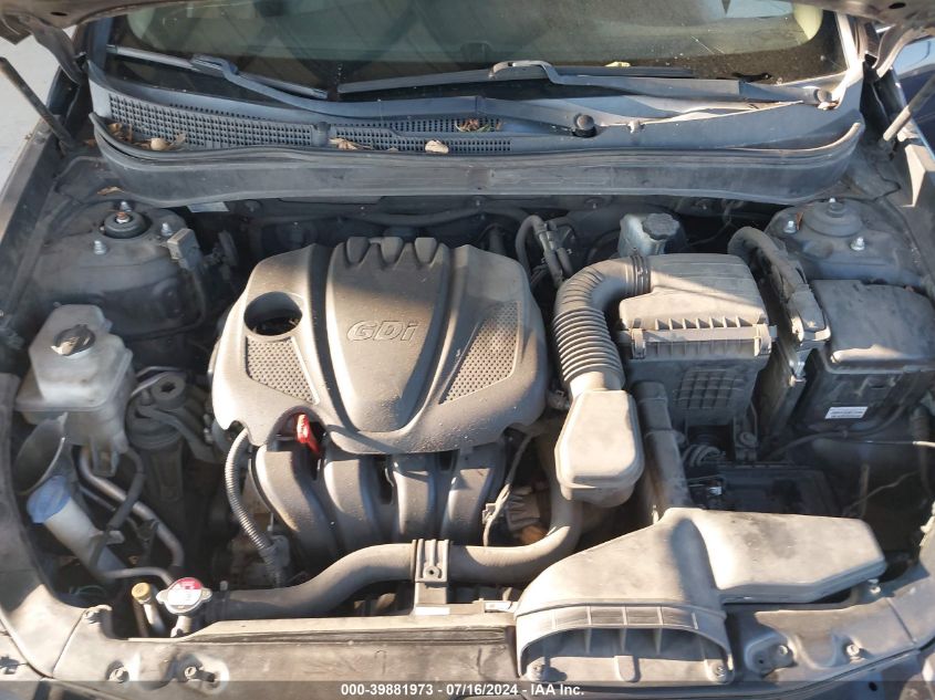 2011 Hyundai Sonata Gls VIN: 5NPEB4AC7BH101350 Lot: 39881973