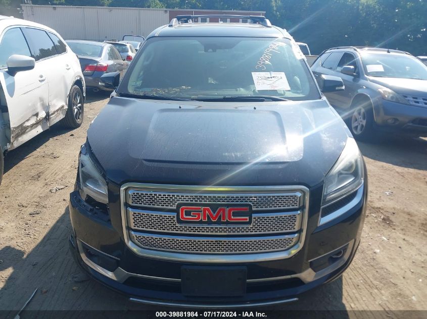 2016 GMC Acadia Denali VIN: 1GKKVTKD6GJ261623 Lot: 39881984